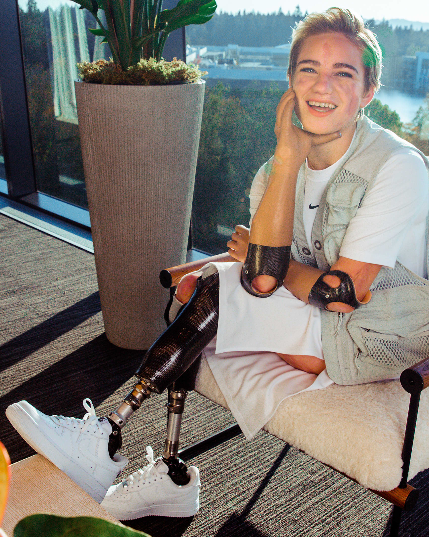 کتونی روزمره زنانه Nike Air Force 1 '07 EasyOn برند Nike (نایک)