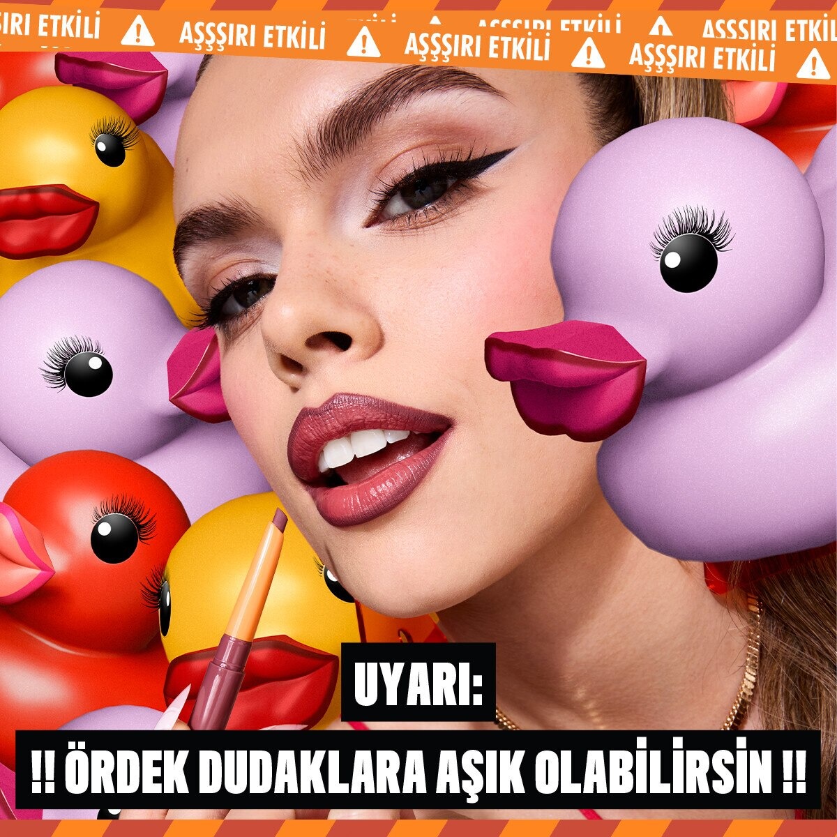 مداد لب حجم‌دهنده NYX