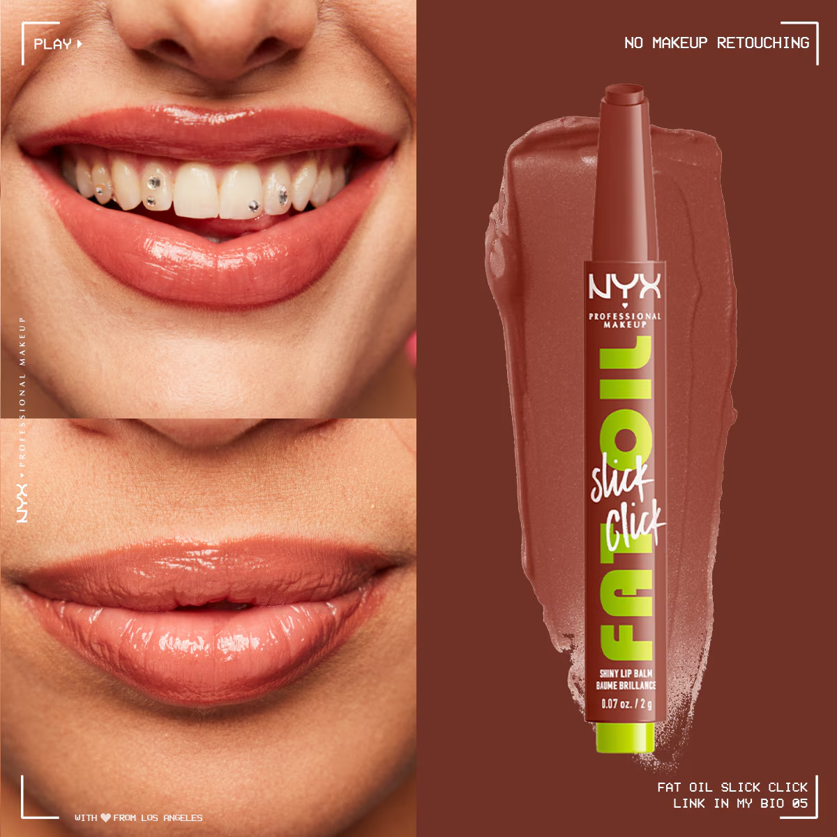 بالم لب و براق‌کننده نیکس