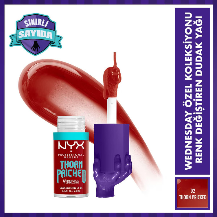 نیکس پروفشنال میکاپ روغن لب Wednesday Mystery Thorn Pricked