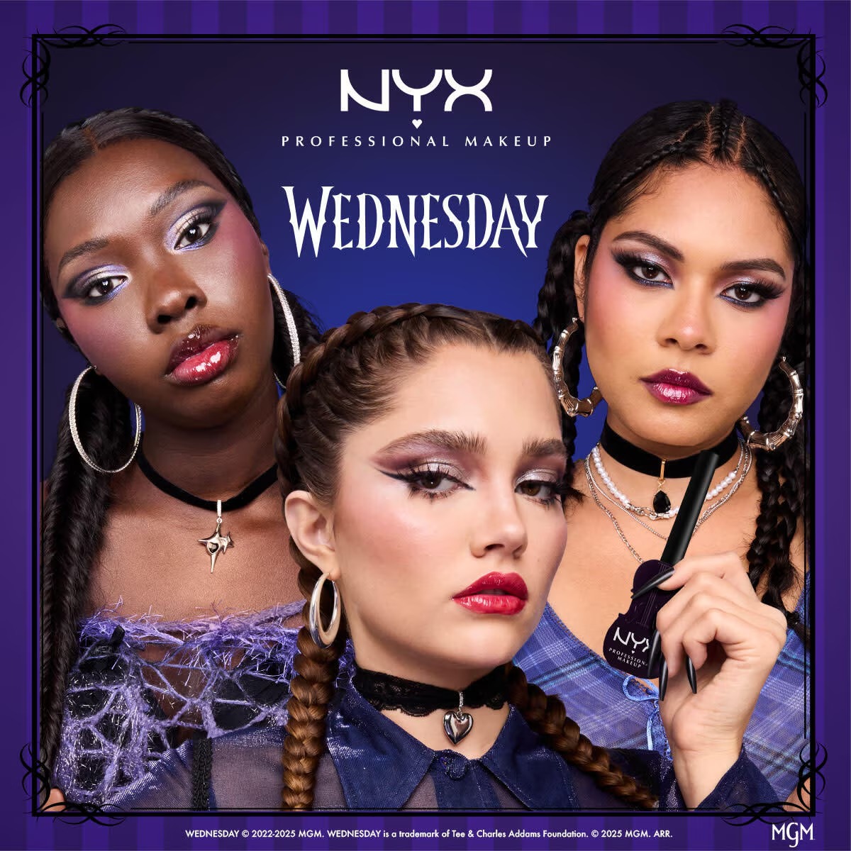 نیکس پروفشنال میکاپ روغن لب Wednesday Mystery Thorn Pricked