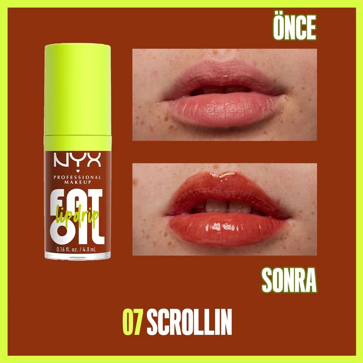 رژ لب روغنی و براق‌کننده نیکس