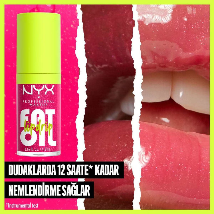 رژ لب روغنی و براقکننده نیکس مدل Fat Oil Lip Drip