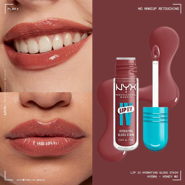 نیوکس پروفشنال میکاپ رژلب مایع براق کننده لب تینت هایدرا هانی