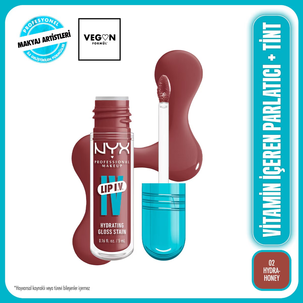 نیوکس پروفشنال میکاپ رژلب مایع براق کننده لب تینت هایدرا هانی