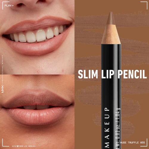 مداد لب اسلیم نیکس پروفشنال میکاپ شماره Nude Truffle