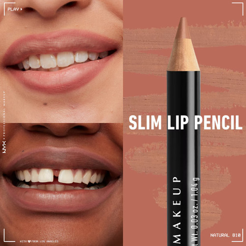 مداد لب اسلیم نیکس پروفشنال میکاپ شماره Natural