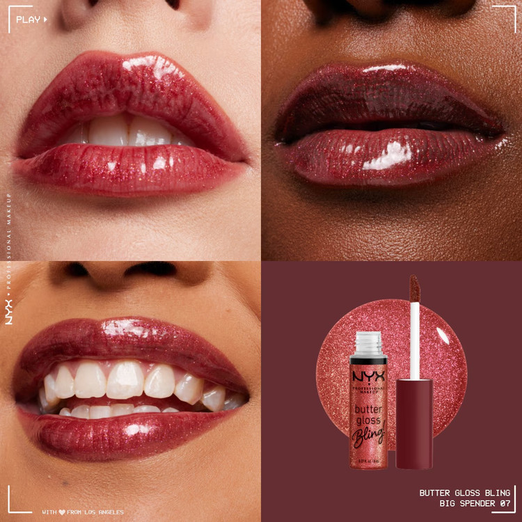 برق لب براق و شاین نیکس پروفشنال میکاپ شماره ۰۷ Big Spender