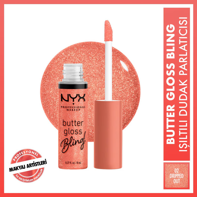 برق لب براق و شاین نیکس پروفشنال میکاپ شماره ۰۲ Dripped Out