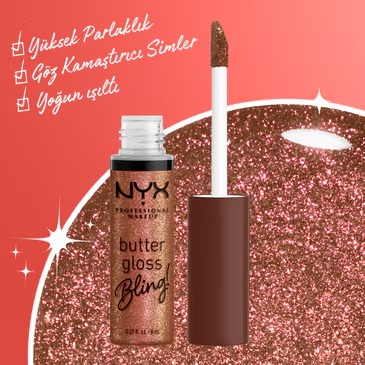 برق لب براق و شاین نیکس پروفشنال میکاپ شماره ۰۸ Bling Hustla