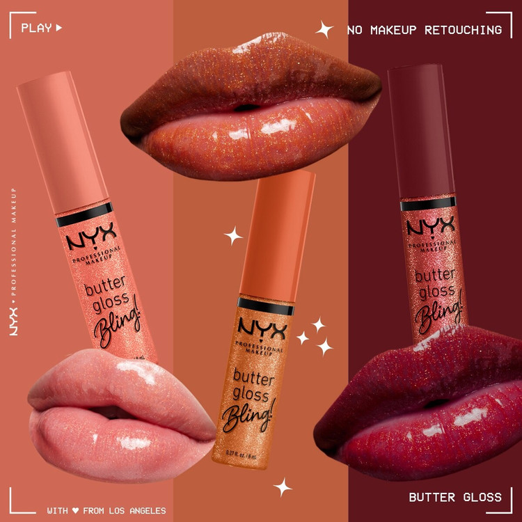 برق لب براق و شاین نیکس پروفشنال میکاپ شماره ۰۸ Bling Hustla