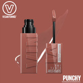 میبلین نیویورک سوپر استی وینیل اینک رژ لب مایع براق شماره ۱۲۰ پانچی