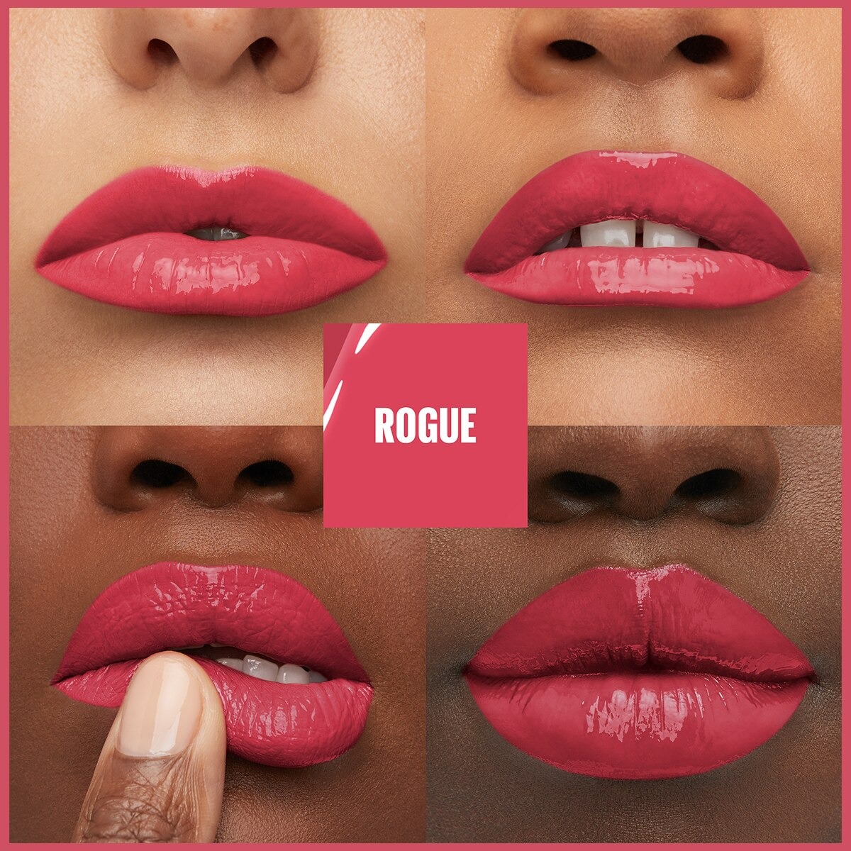 رژ لب مایع براق و طولانی‌مدت وینیل اینک میبلین نیویورک شماره ۱۴۵ – Rogue