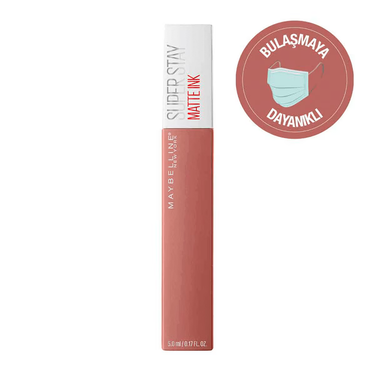 رژ لب مایع مات سوپر استی میبلین نیویورک شماره ۶۵ – Seductress