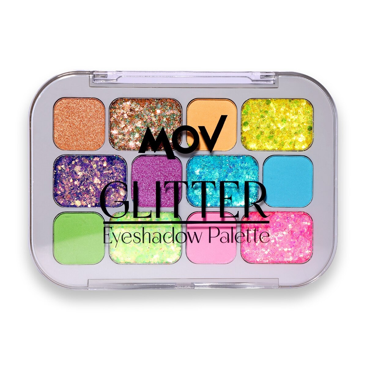 پالت سایه ۱۲ رنگ گلیتری