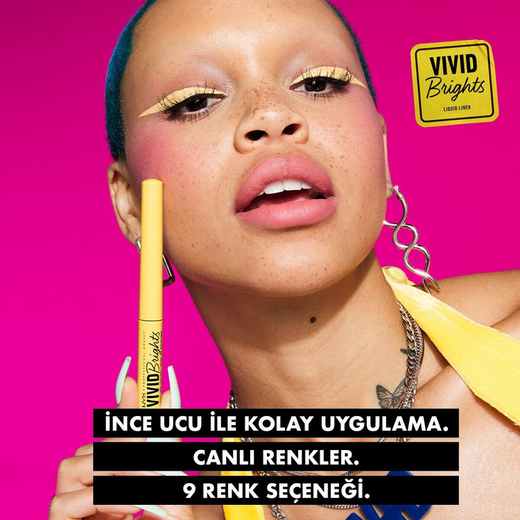 آیلاینر مایع رنگی نیکس