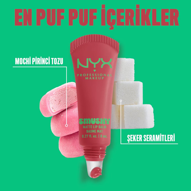 بالم لب مات اسموشی نیکس پروفشنال میکاپ مدل اسمج فاد