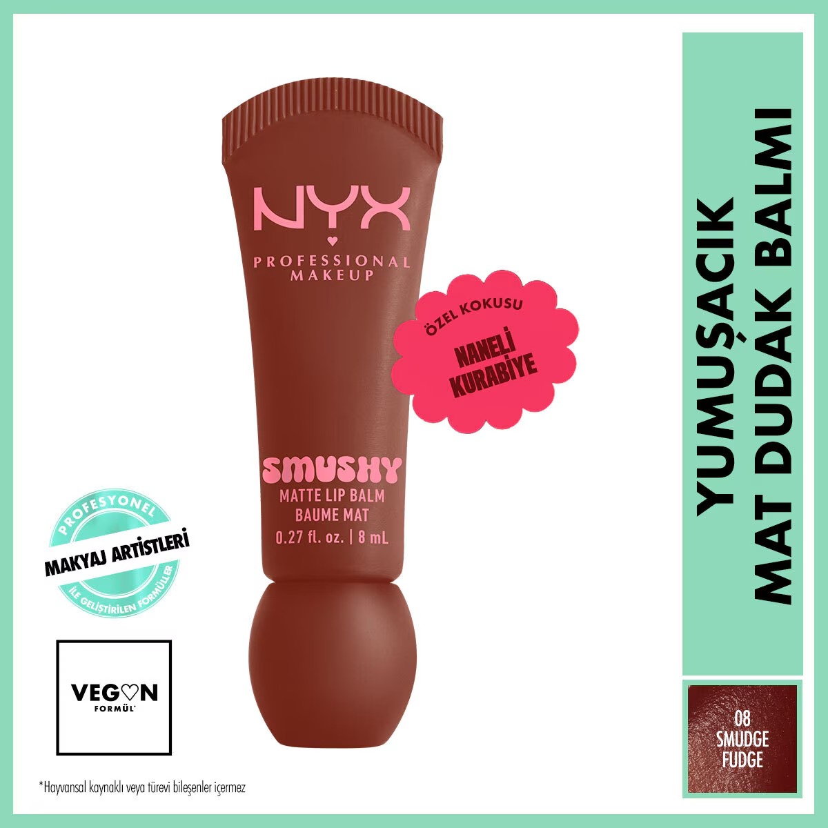 بالم لب مات اسموشی نیکس پروفشنال میکاپ مدل اسمج فاد