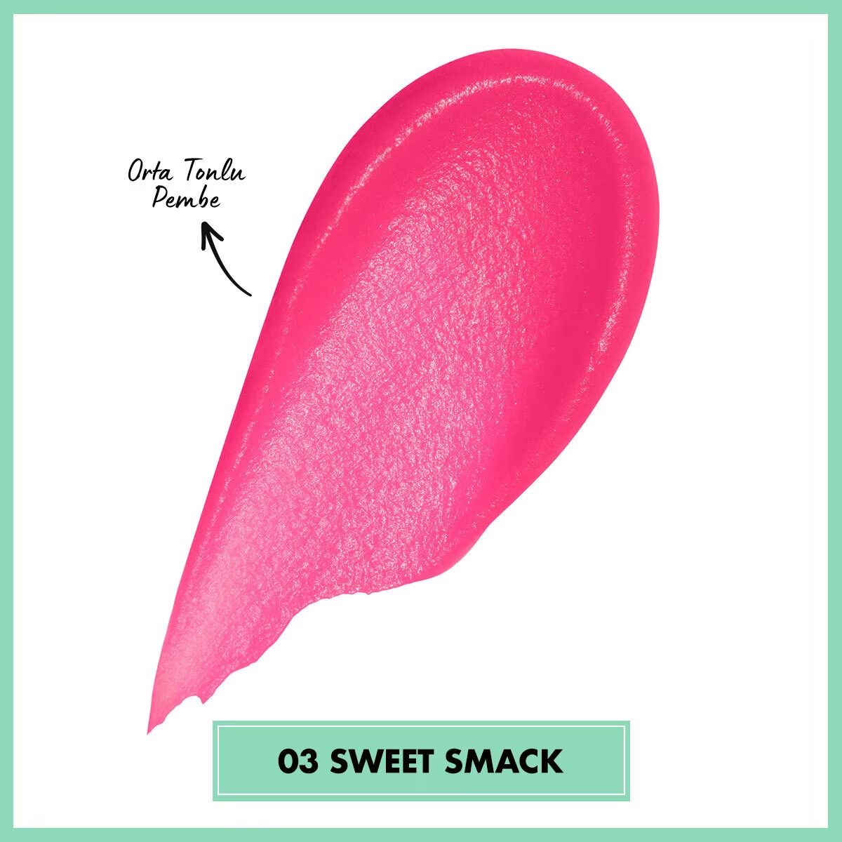 بالم لب مات نرم Nyx Professional Makeup Smushy شماره 03 Sweet Smack